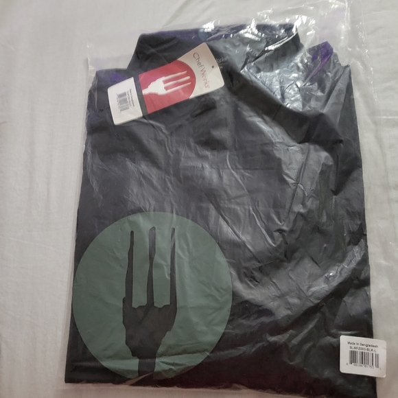 NWT Chef Works Women's Shelby Zip Front Shirt - Picture 8 of 12